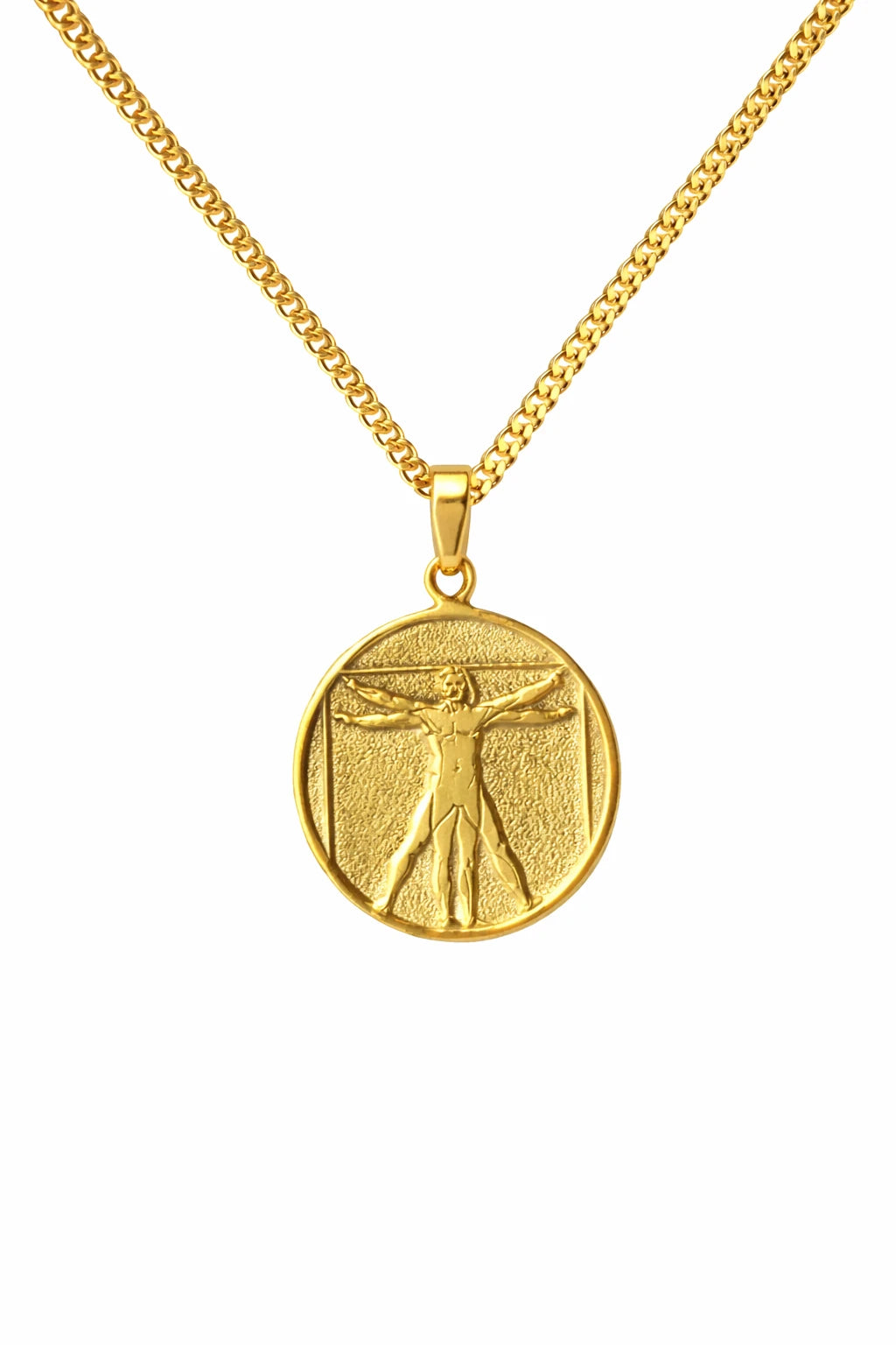 925 Ayar Gümüş - Vitruvian Kolye