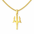 925 Ayar Gümüş - Poseidon Trident Kolye