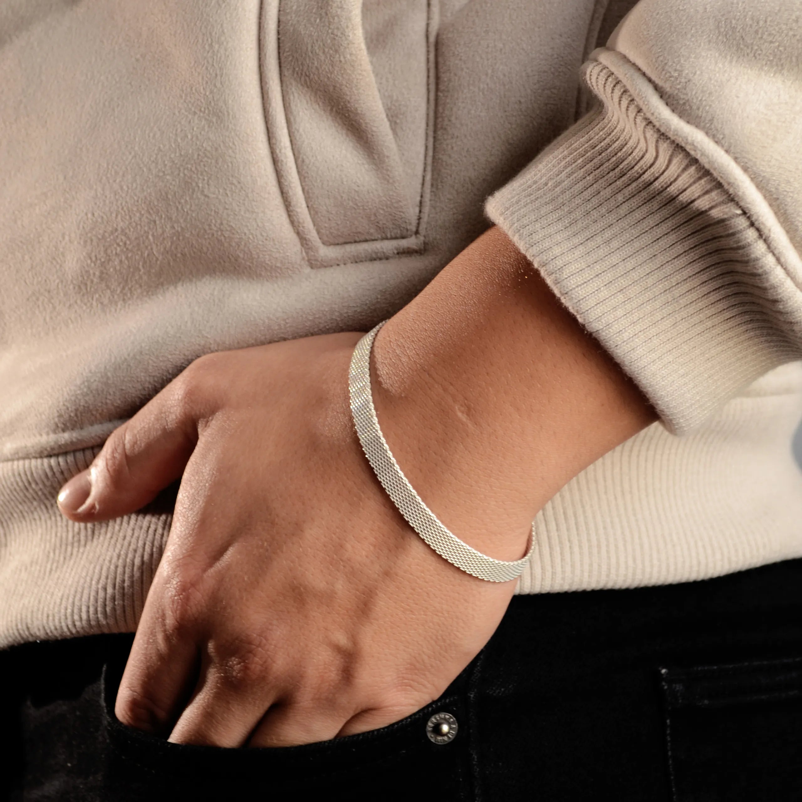 925 Sterling Silver - Lozen Bracelet