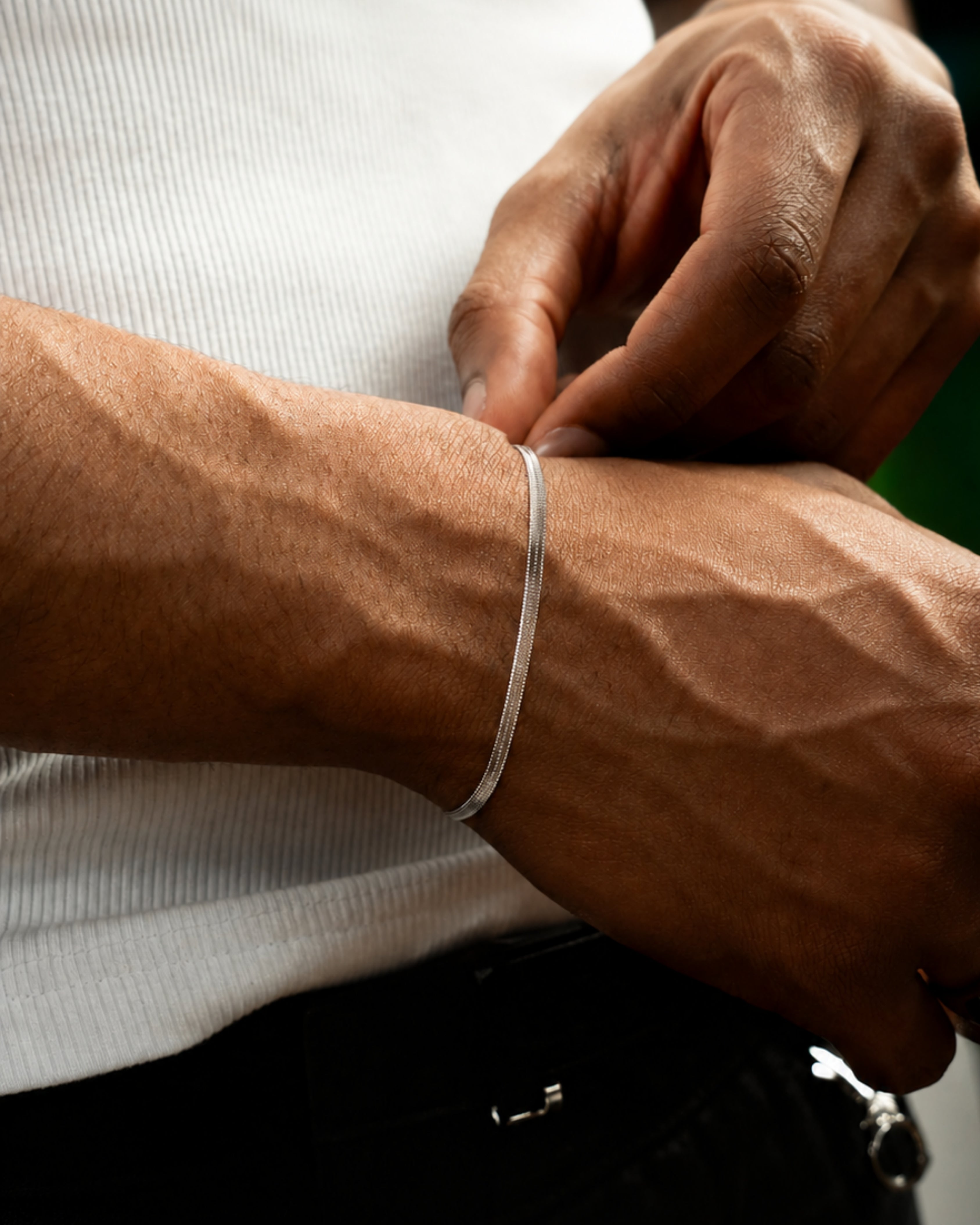 925 Sterling Silver - Italian Bracelet