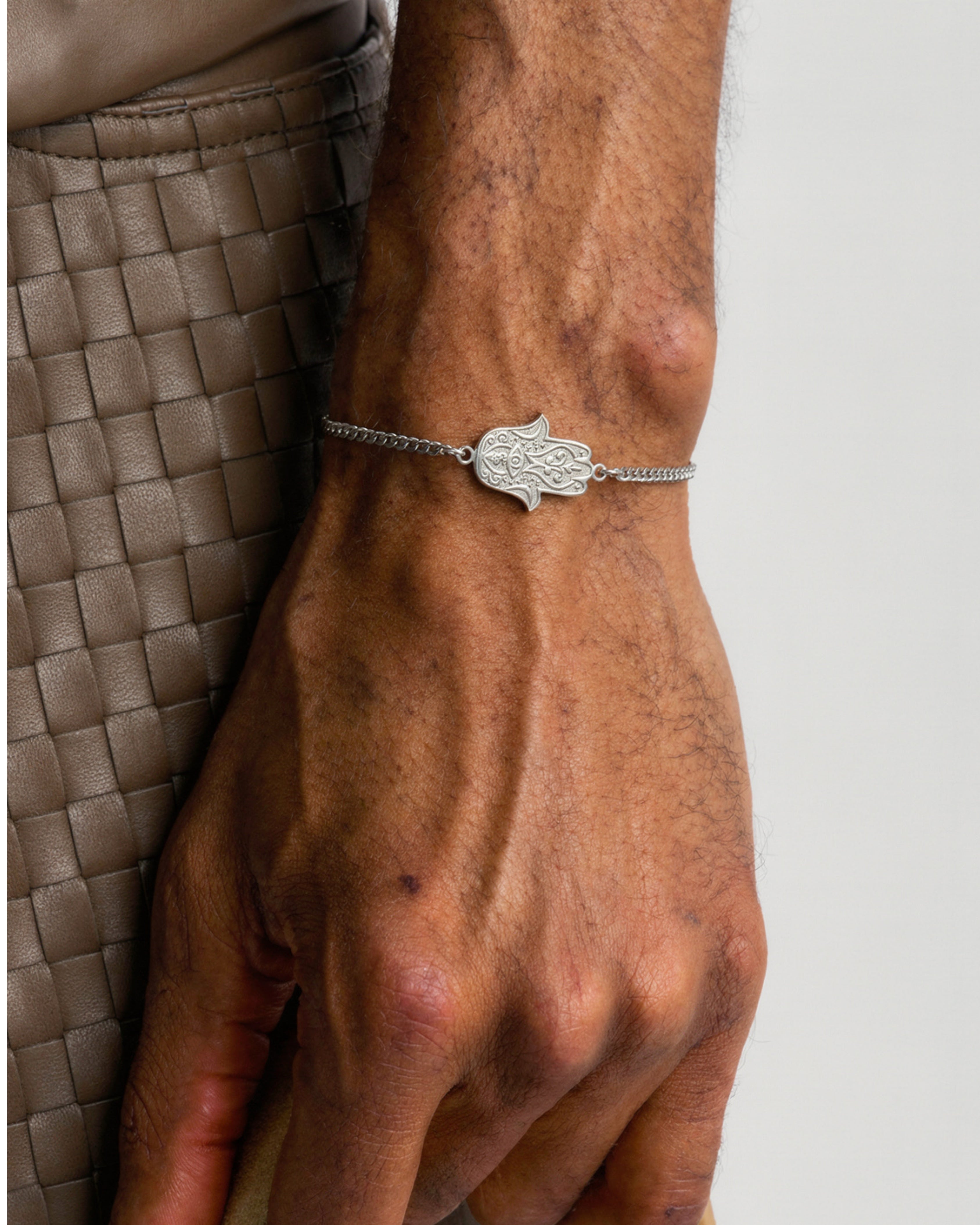 925 Sterling Silver - Hamsa Bracelet
