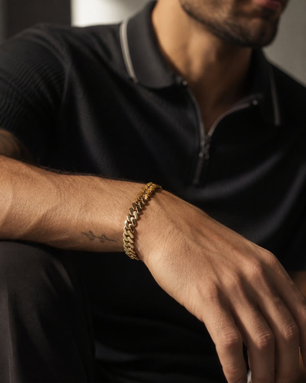 Premium Miami Cuban Gold Bileklik