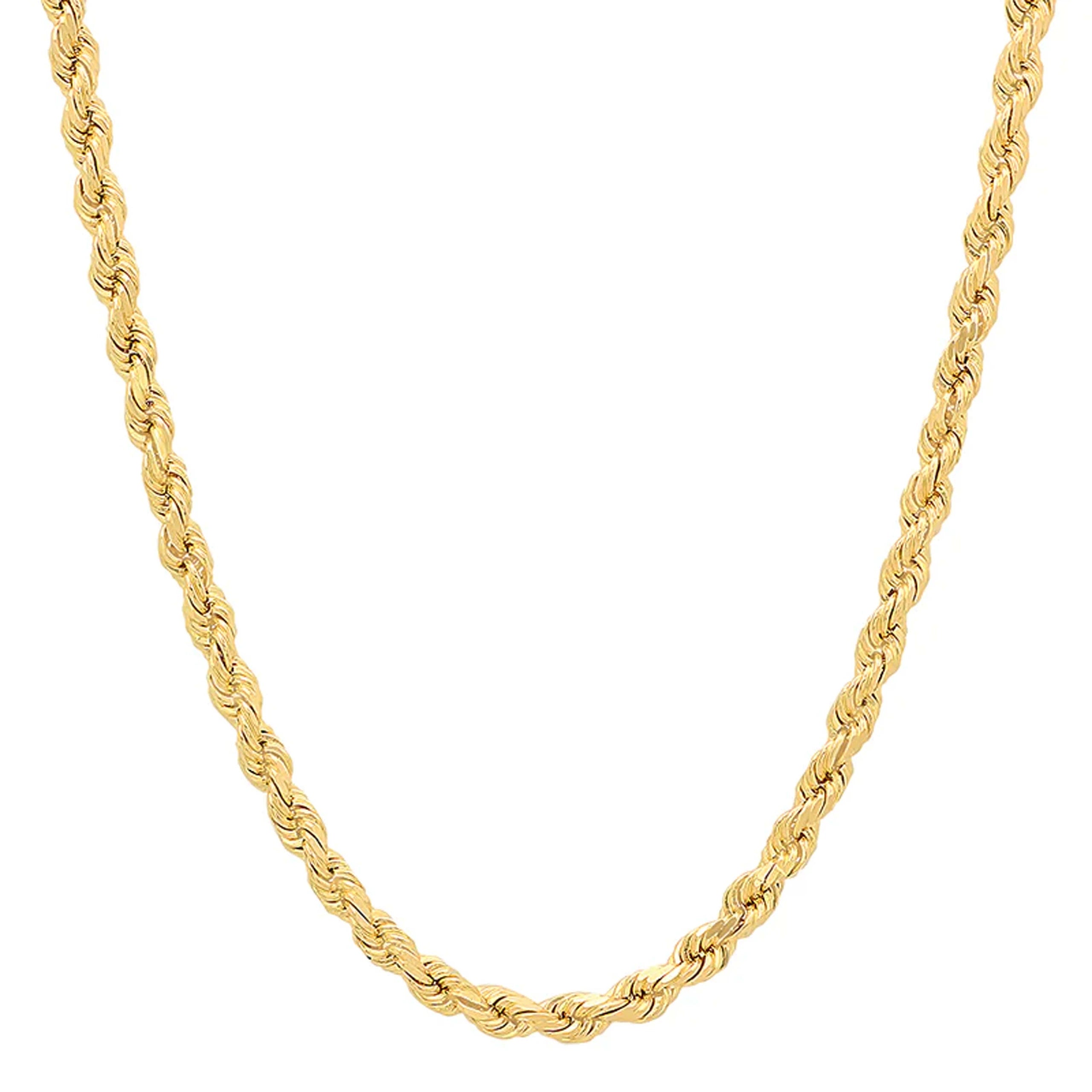 925 Ayar Gümüş / 5mm Rope Zincir