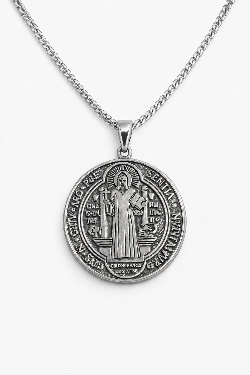 925 Sterling Silver - Greek Necklace