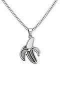 925 Ayar Gümüş - Banana Kolye