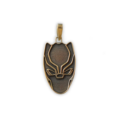 925 Ayar Gümüş - Black Panther Kolye Ucu