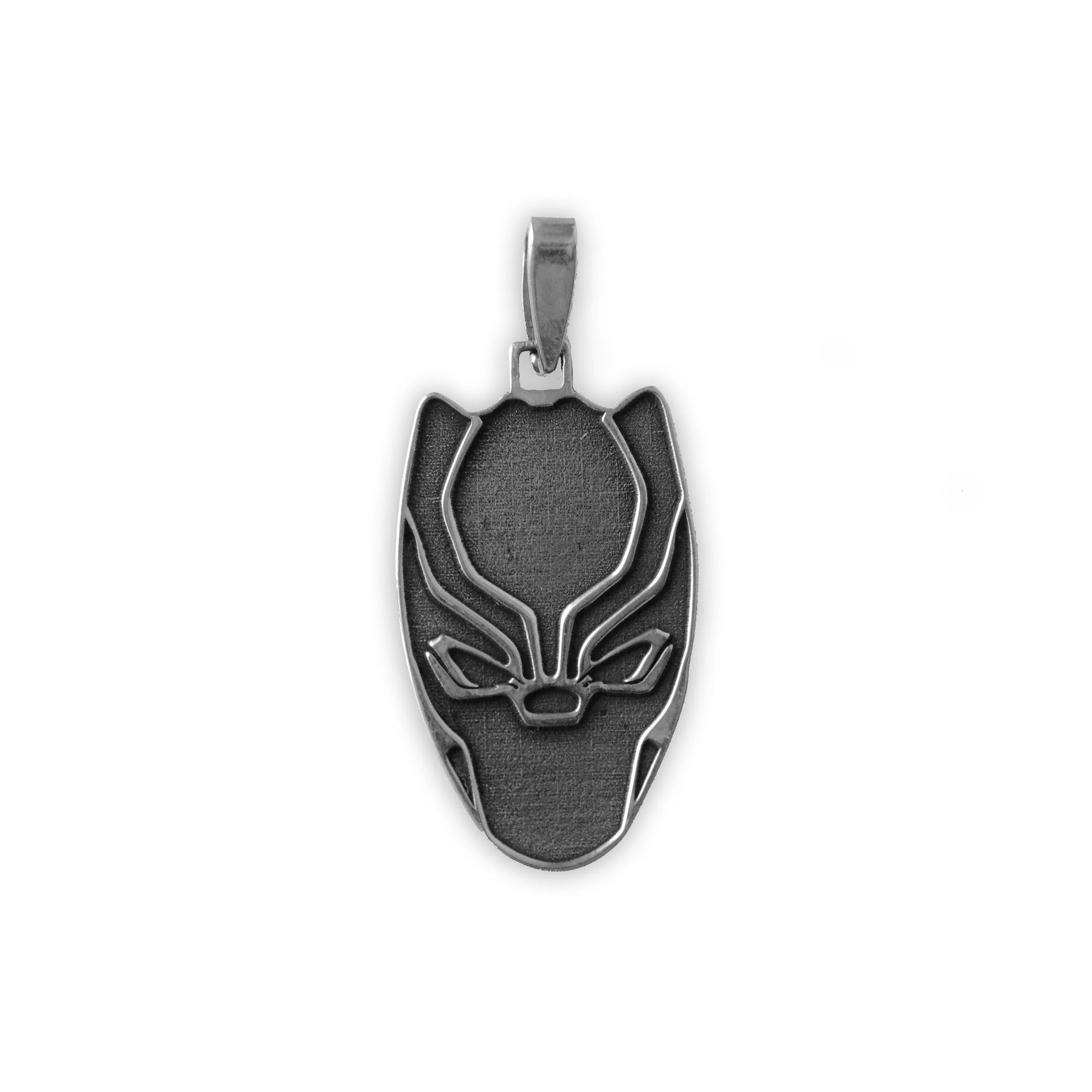 925 Ayar Gümüş - Black Panther Kolye Ucu