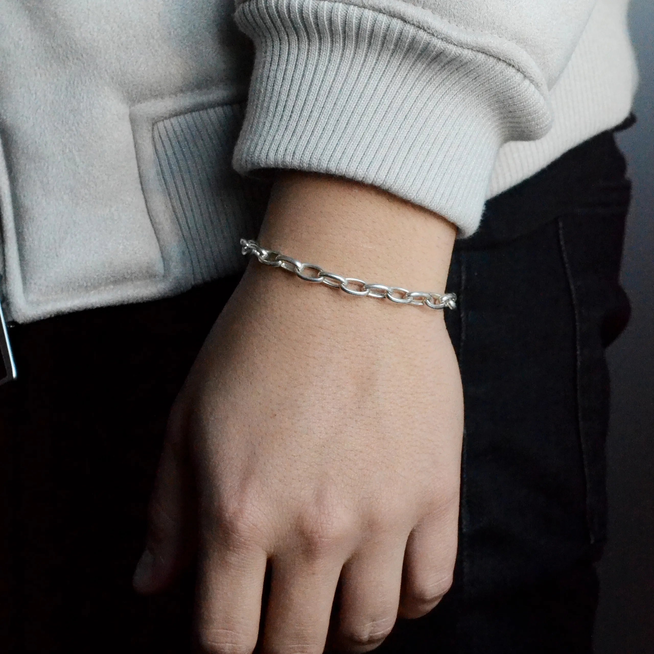 925 Silver - Cable Bracelet