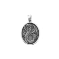 925 Sterling Silver - Cobra Pendant