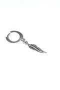 925 Sterling Silver - Feather Earrings
