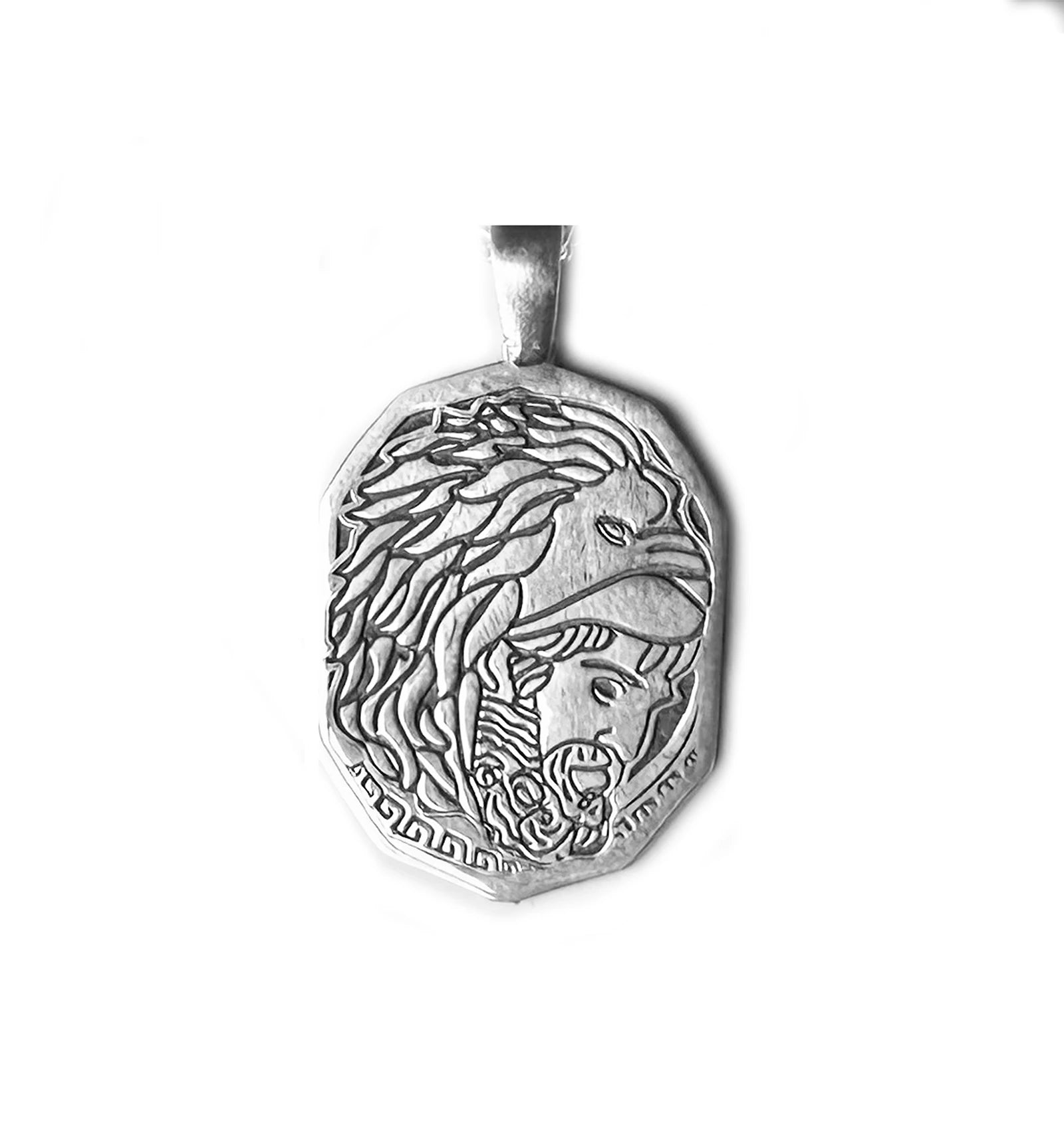 925 Ayar Gümüş - Hercules Kolye Ucu