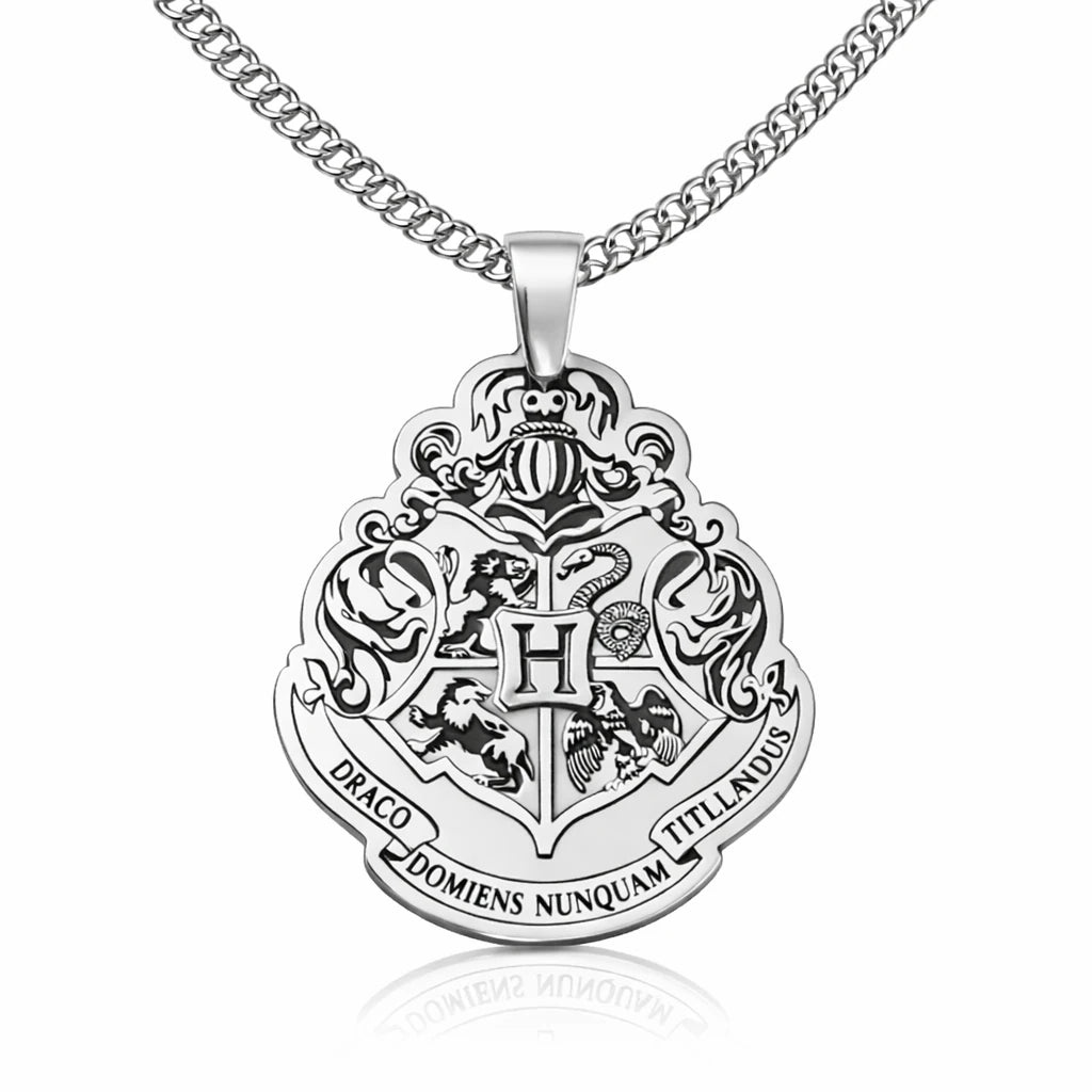 925 Ayar Gümüş - Hogwarts Harry Potter Kolye