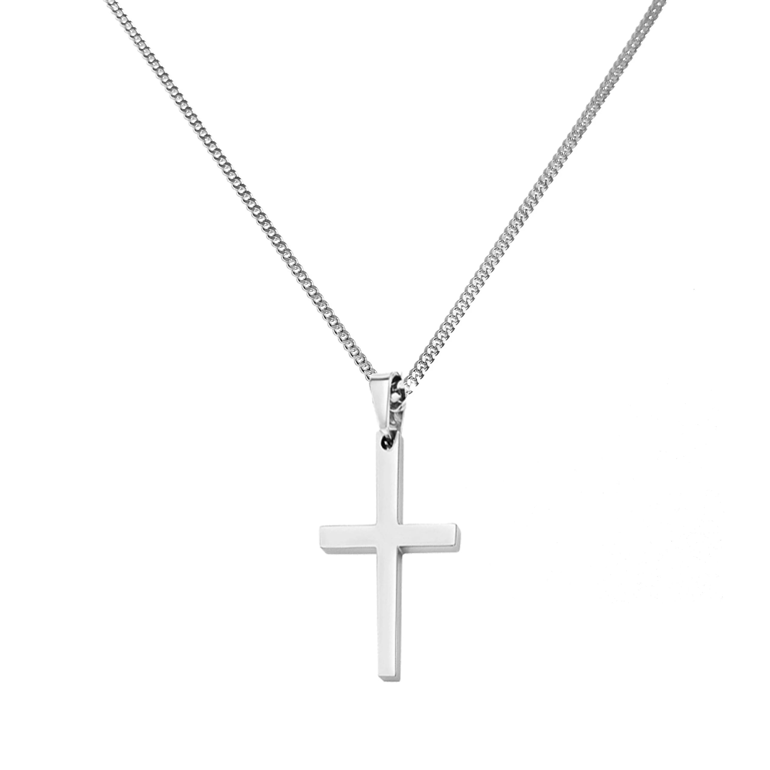 925 Sterling Silver - Cross Necklace