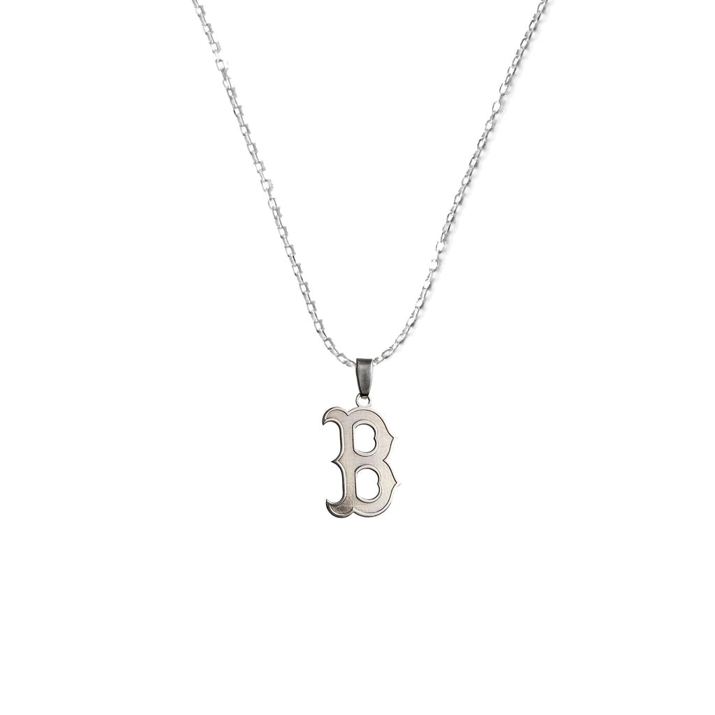 925 Sterling Silver - Boston B Necklace