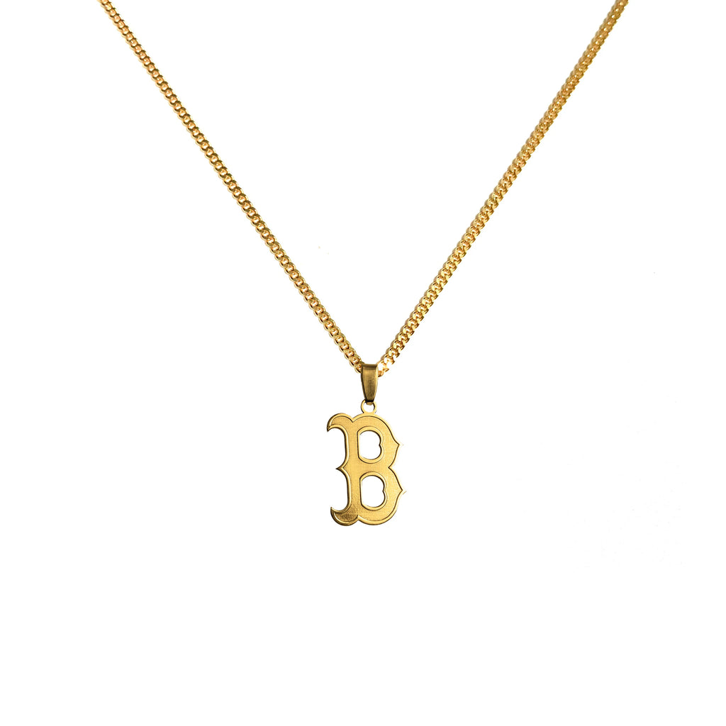 925 Sterling Silver - Boston B Necklace