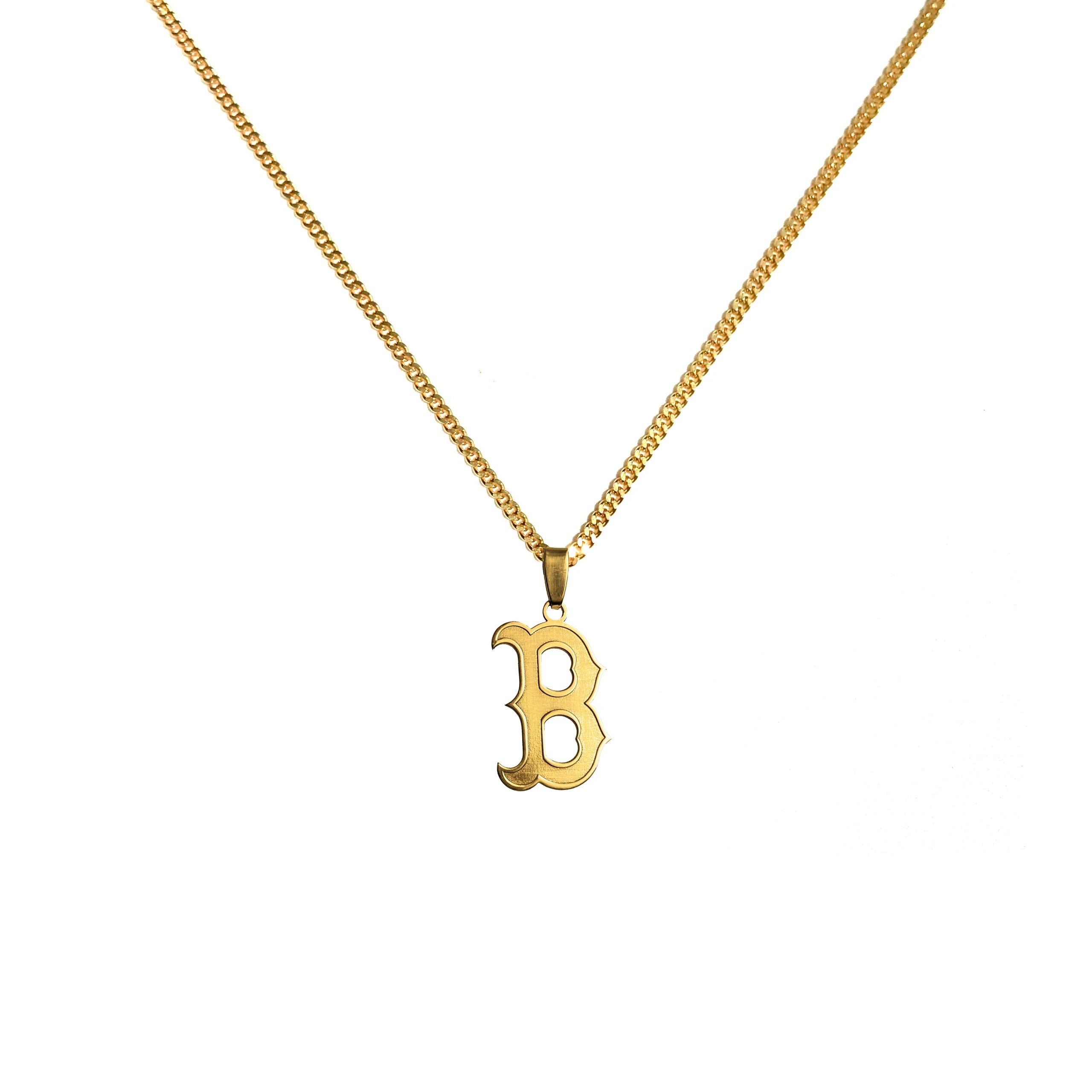 925 Sterling Silver - Boston B Necklace