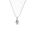 925 Sterling Silver - Hamsa Necklace