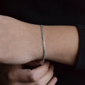 925 Sterling Silver - Knot Chain Bracelet
