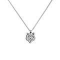 925 Ayar Gümüş - Lion Head Kolye