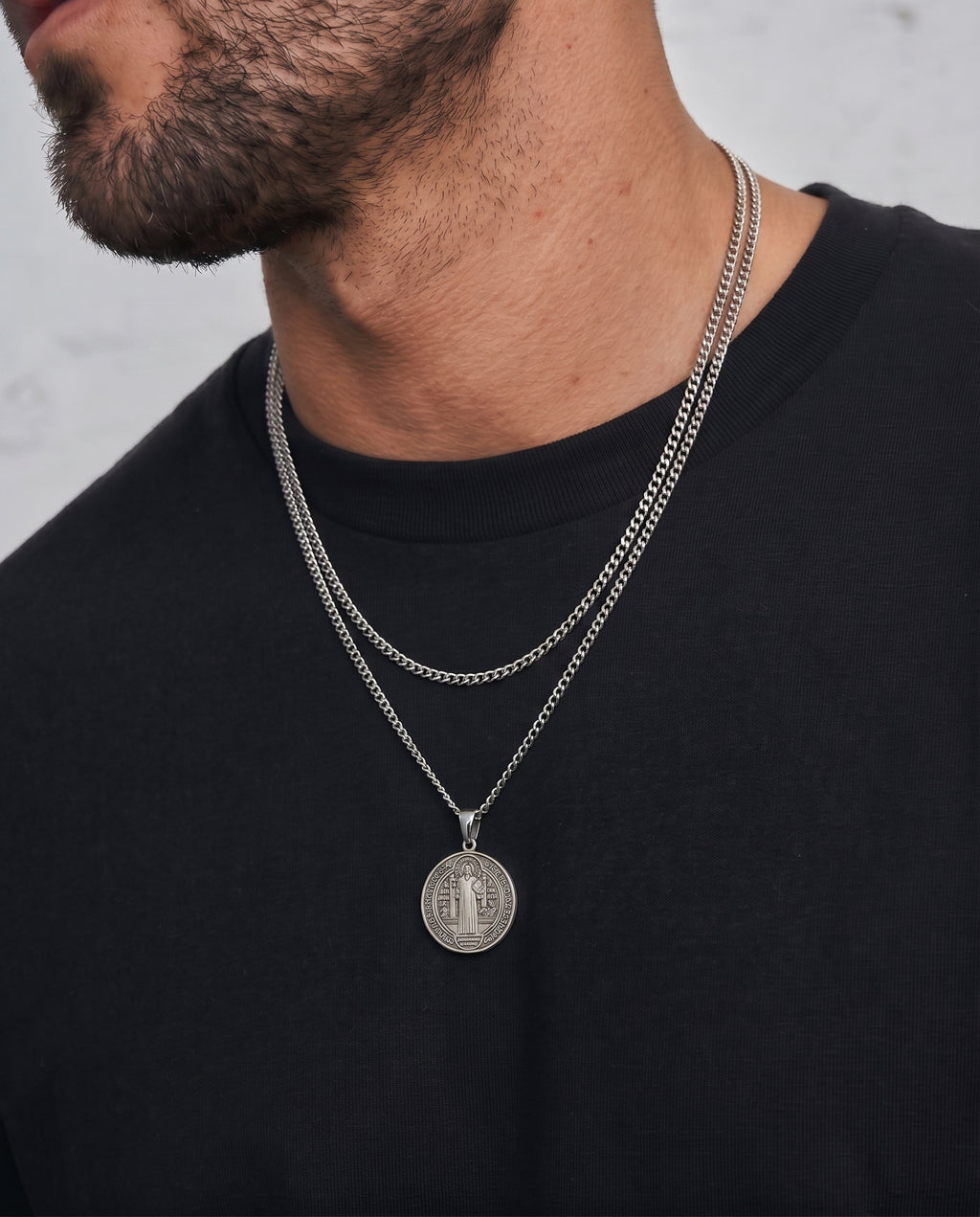 925 Sterling Silver - Greek Necklace
