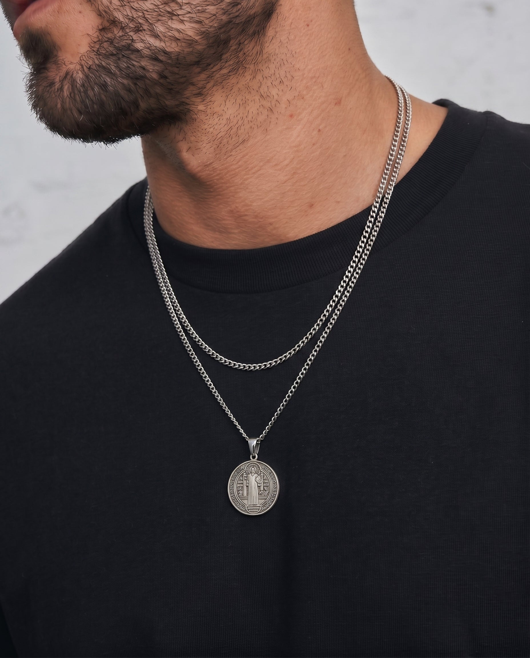 925 Sterling Silver - Greek Necklace
