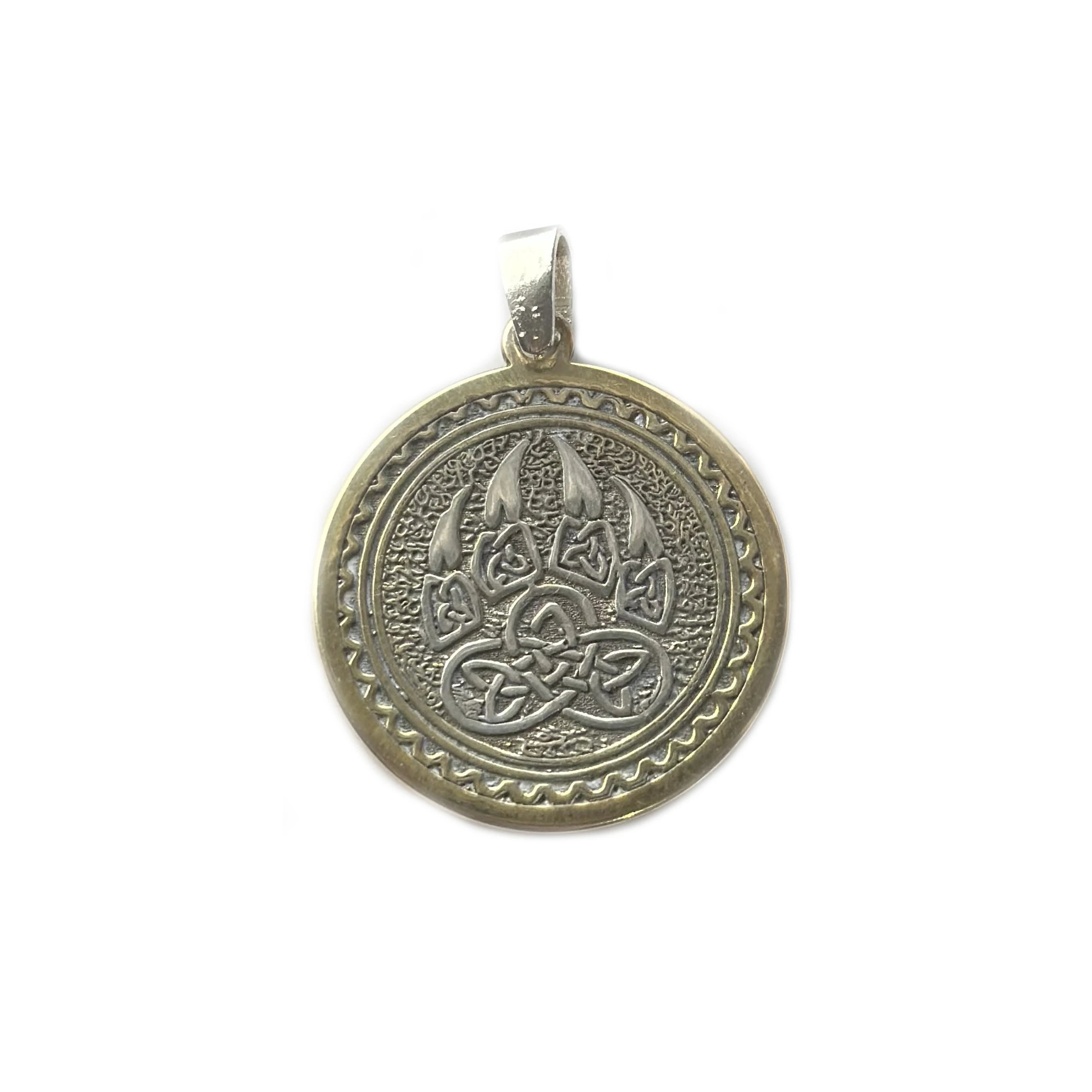 925 Ayar Gümüş - Viking pençe Kolye Ucu