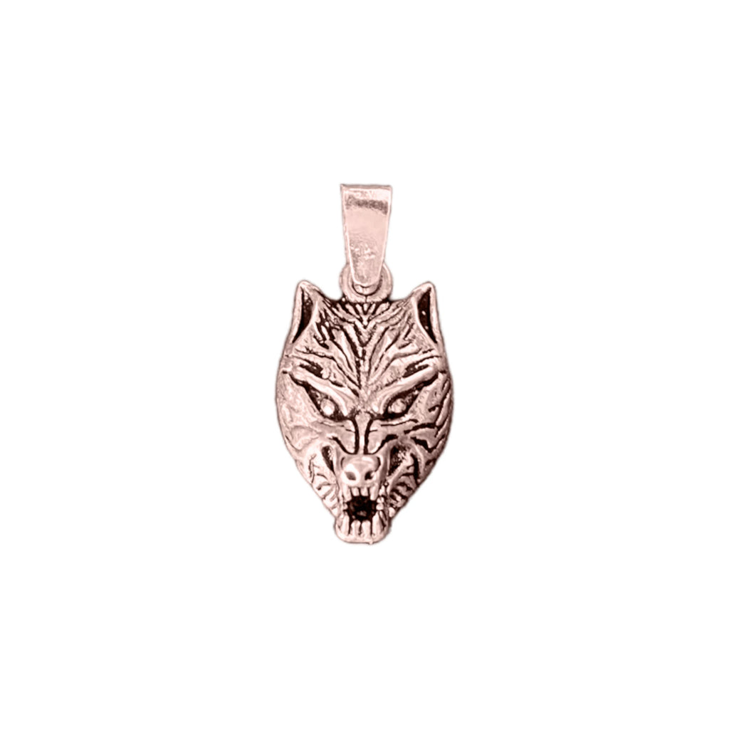 925 Sterling Silver - Wolf Pendant