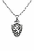 925 Ayar Gümüş - Royal Shield Kolye