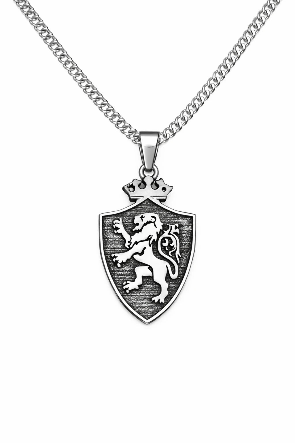 925 Ayar Gümüş - Royal Shield Kolye