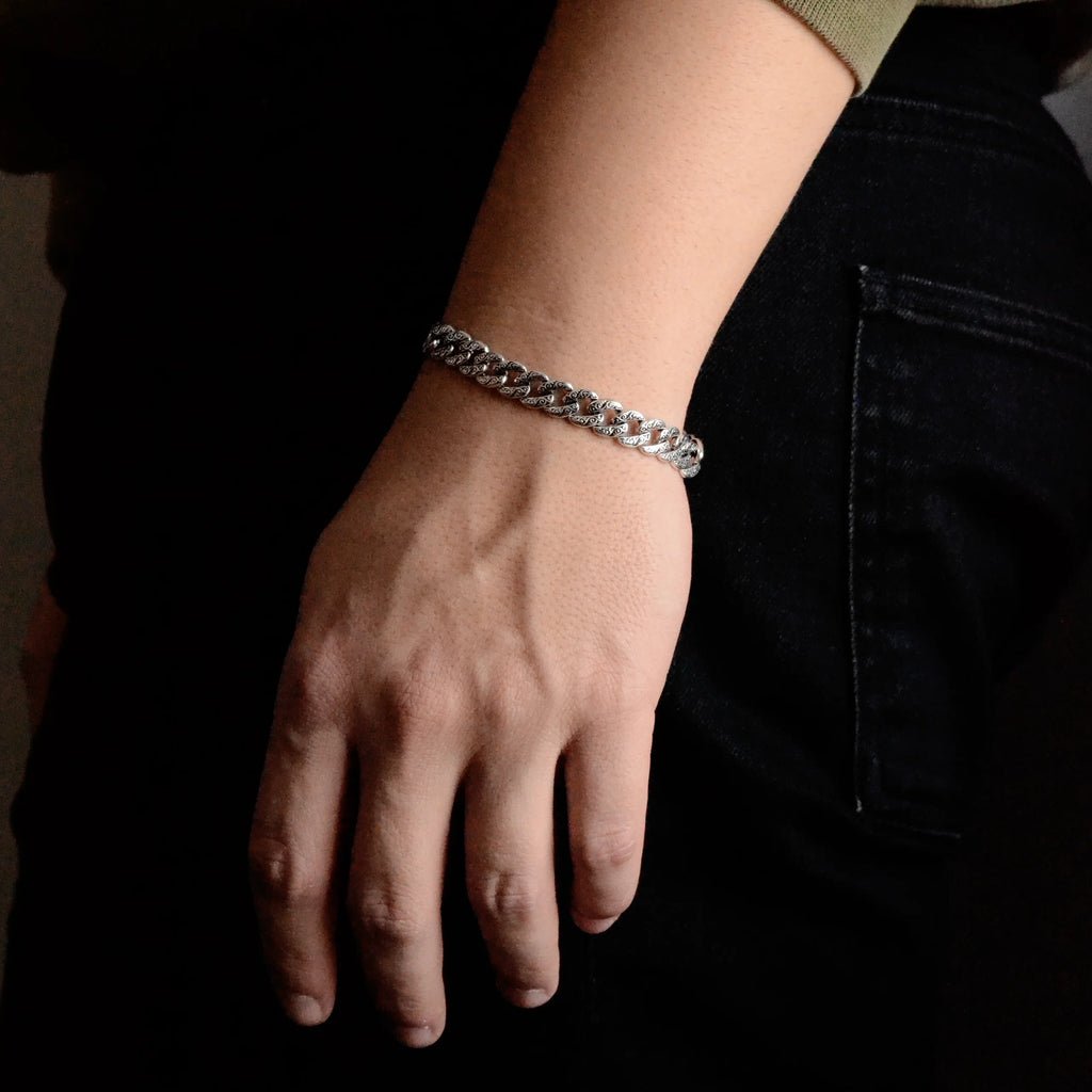 925 Sterling Silver - Viking Bracelet