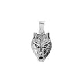 925 Sterling Silver - Wolf Pendant
